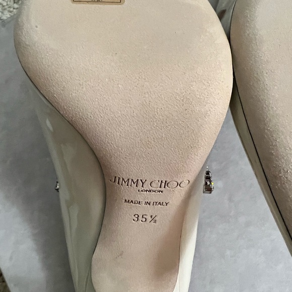 Jimmy★Choo(セールで日本完売)探してたオシャレpraise/Nude7cm Jimmy Choo Nude heels sz 7